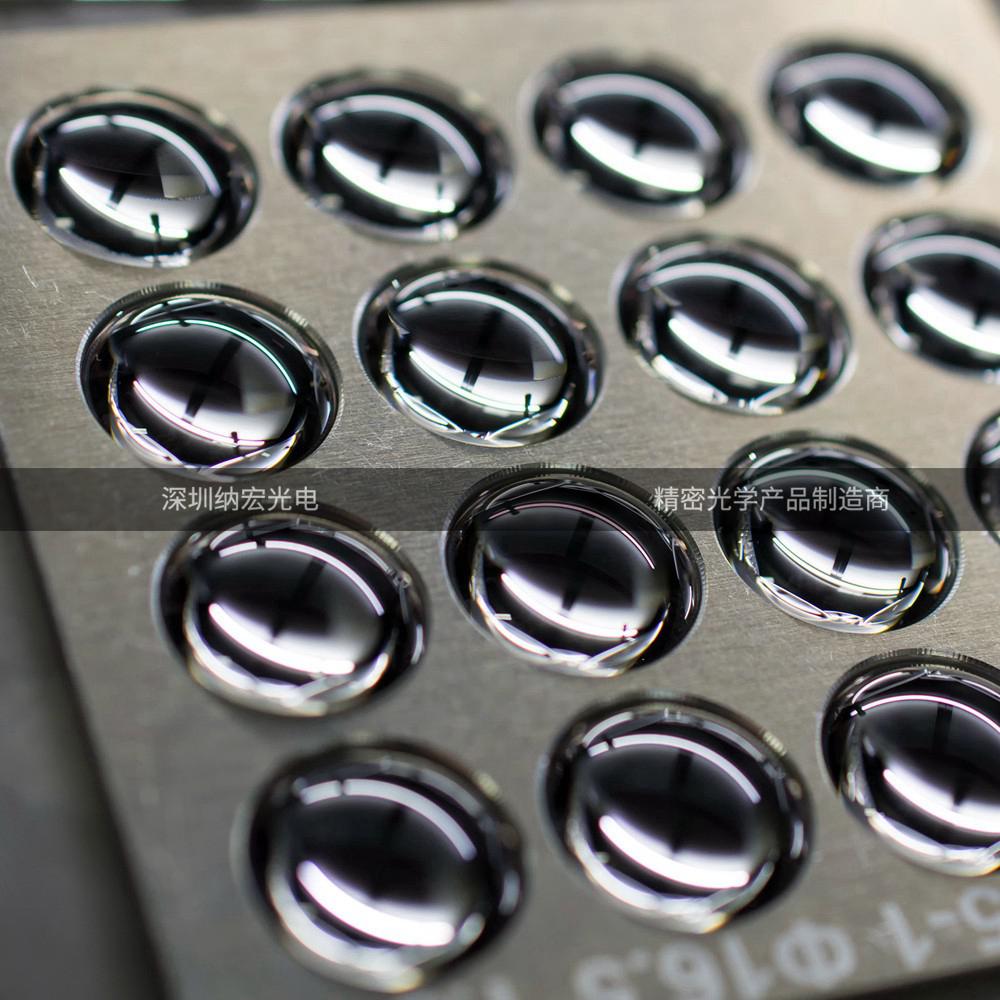 鍍膜后的透鏡 鍍膜后的透鏡