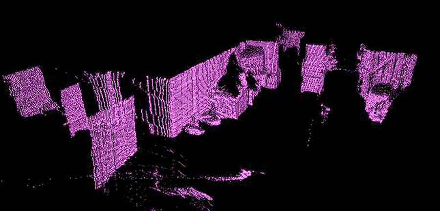 1550nm激光雷達(dá)點云圖 1550nm激光雷達(dá)點云圖